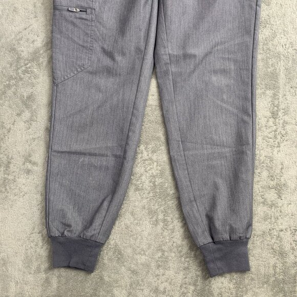 Figs Scrub Pants Womens XS Petite Zamora Jogger Nurse Workwear Graphite Medical - Picture 8 of 16